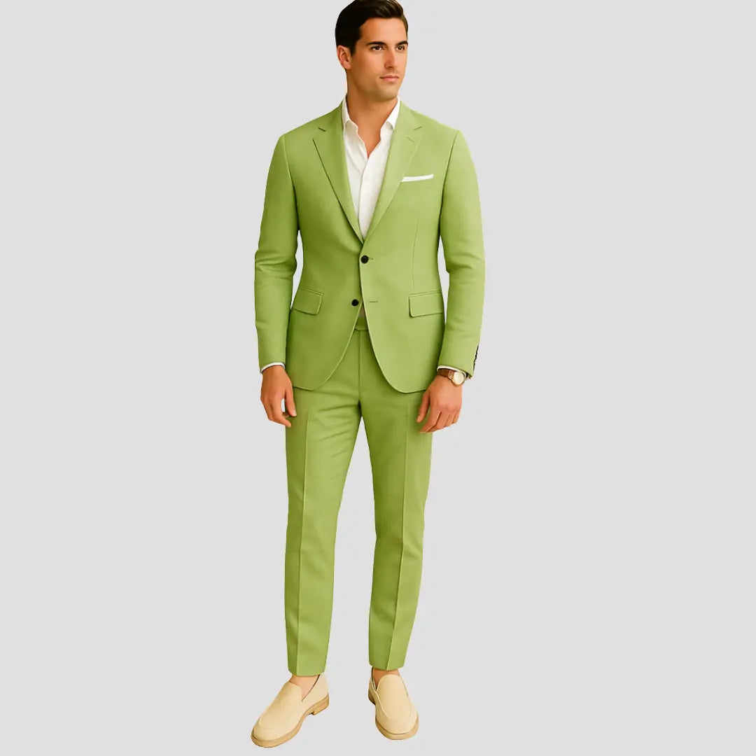 Caden - Structured Men's Linen Suit With Soft Blazer For Summer Weddings And Smart-Casual Events 4