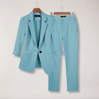 Liora - Tailored Women's Suit With Chic Blazer And Trousers For Work And Formal Events 1