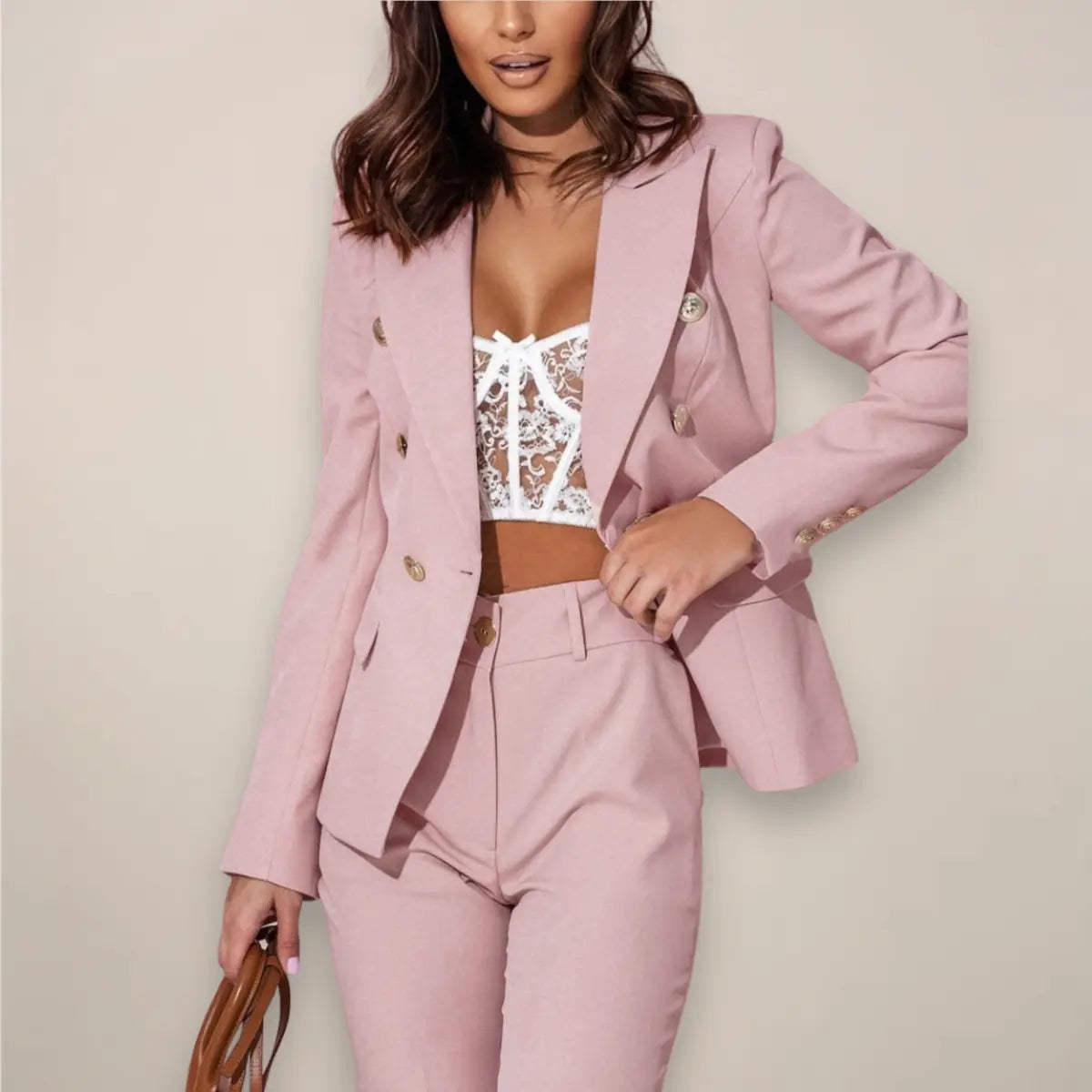 Marlow - Elegant Women's Suit With Tailored Fit For Work And Formal Occasions 7