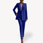 Selina - Tailored Women's Suit With High-Waisted Trousers For Business And Formal Events 3