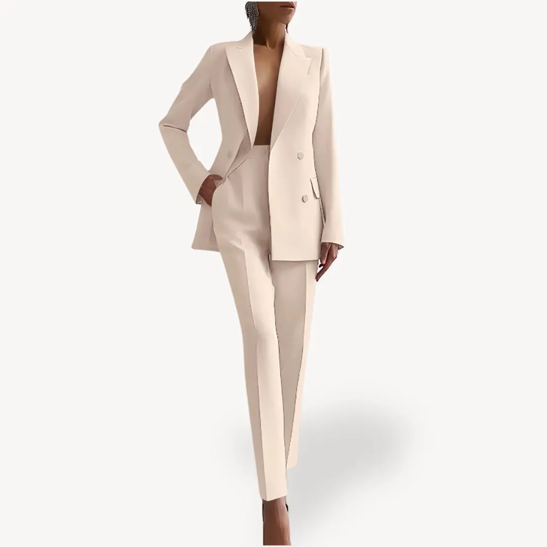 Selina - Tailored Women's Suit With High-Waisted Trousers For Business And Formal Events 6