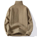 Liora - Classic Cable-Knit Sweater With Turtleneck For Fall Fashion 2