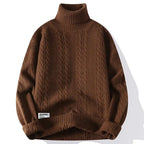 Liora - Classic Cable-Knit Sweater With Turtleneck For Fall Fashion 0