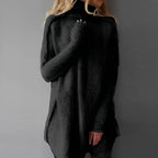 Liora - Cozy Long Knitted Sweater With Timeless Design For Cold Days 1