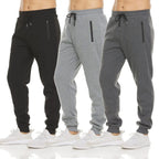 Caden - Stylish Men's Cargo Sweatpants With Zipper Pockets For Casual Wear 0