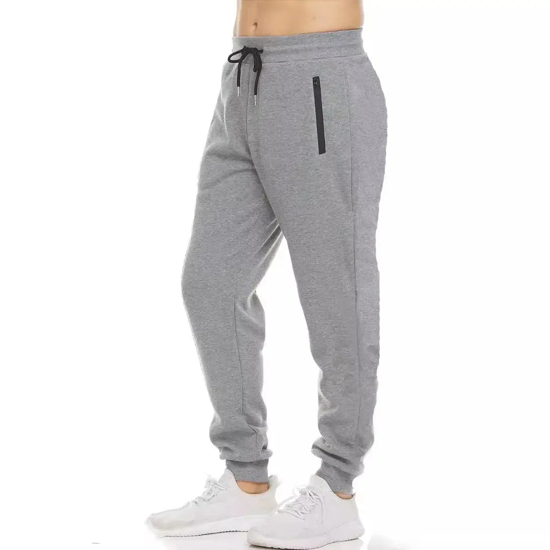 Caden - Stylish Men's Cargo Sweatpants With Zipper Pockets For Casual Wear 2