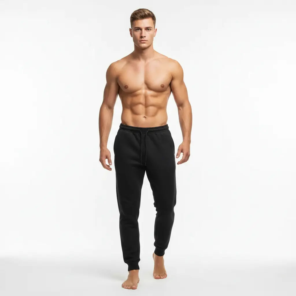 MunaWear - Sweatpants - Ethan – Men's Sweatpants with Elastic Waist, Perfect for Gym & Casual Wear - 
