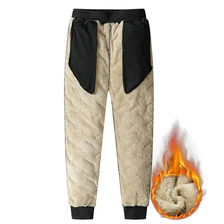 Ethan – Waterproof & Windproof Thick Fleece Thermal Men's Jogger Pants for Ultimate Warmth, Size S-XXL 6