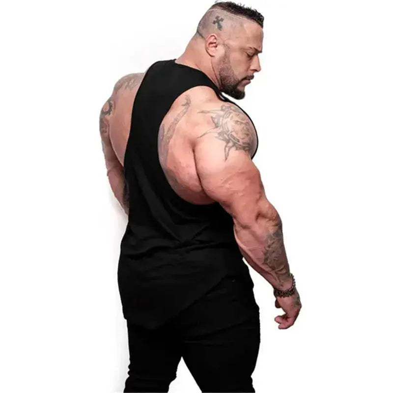 Caden - Breathable Men's Sleeveless T-Shirt for Gym and Casual Wear 3