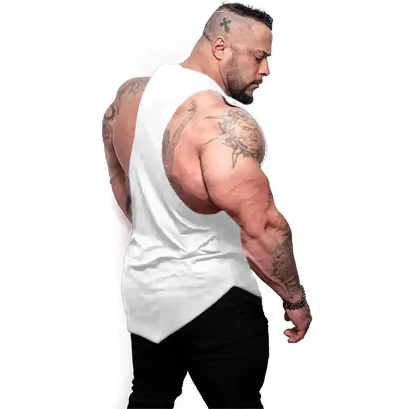 Caden - Breathable Men's Sleeveless T-Shirt for Gym and Casual Wear 5