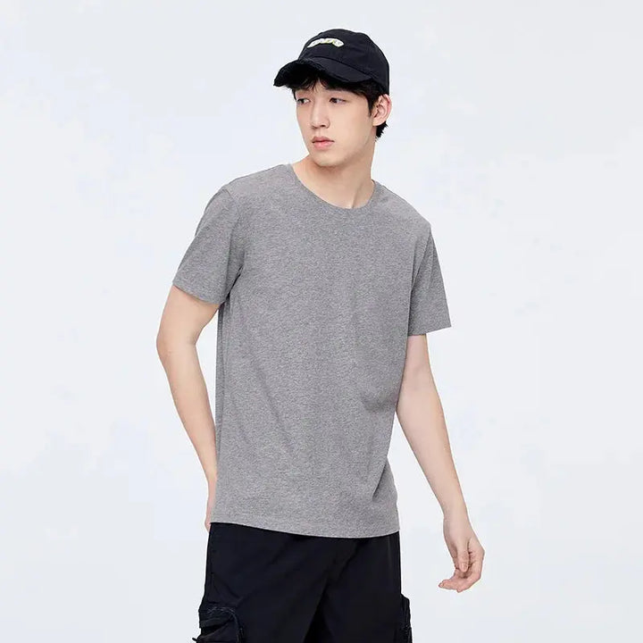 Ethan – Classic Fit Cotton V-Neck T-Shirt for Men with Moisture-Wicking Technology, Size S-XXL 0