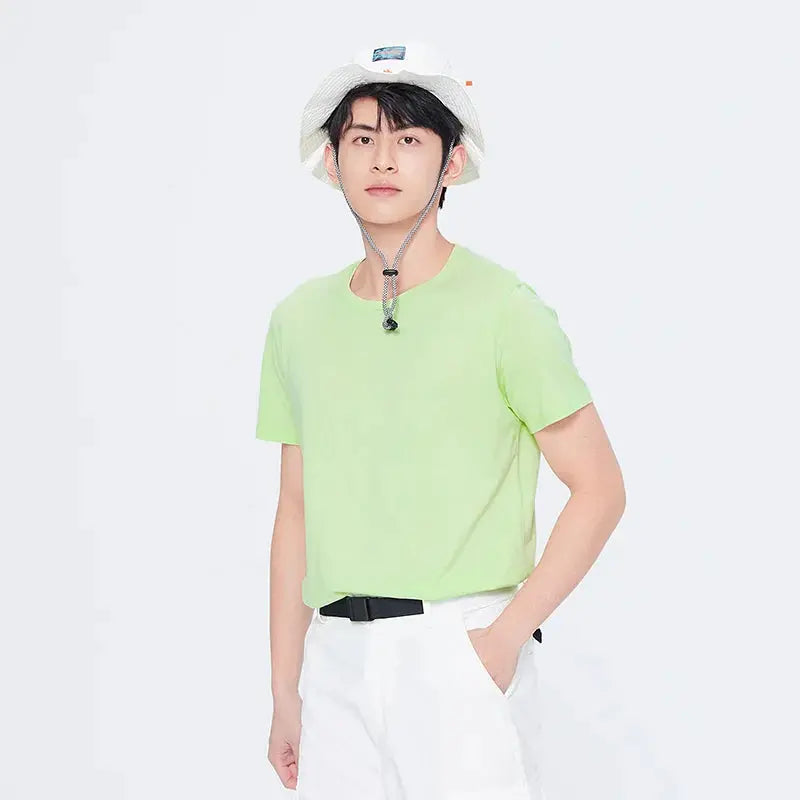 Ethan – Classic Fit Cotton V-Neck T-Shirt for Men with Moisture-Wicking Technology, Size S-XXL 8