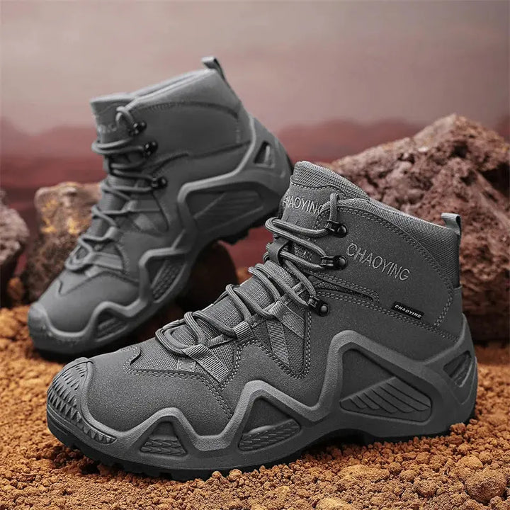 Ethan – Waterproof Tactical Boots for Men with Adjustable Straps for Combat & Outdoor Activities Size 7-12 2