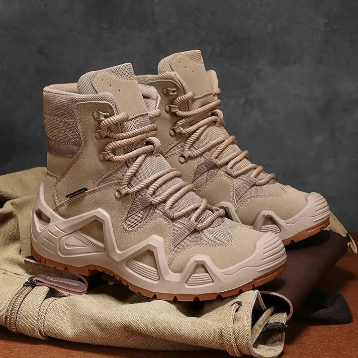 Ethan – Waterproof Tactical Boots for Men with Adjustable Straps for Combat & Outdoor Activities Size 7-12 11