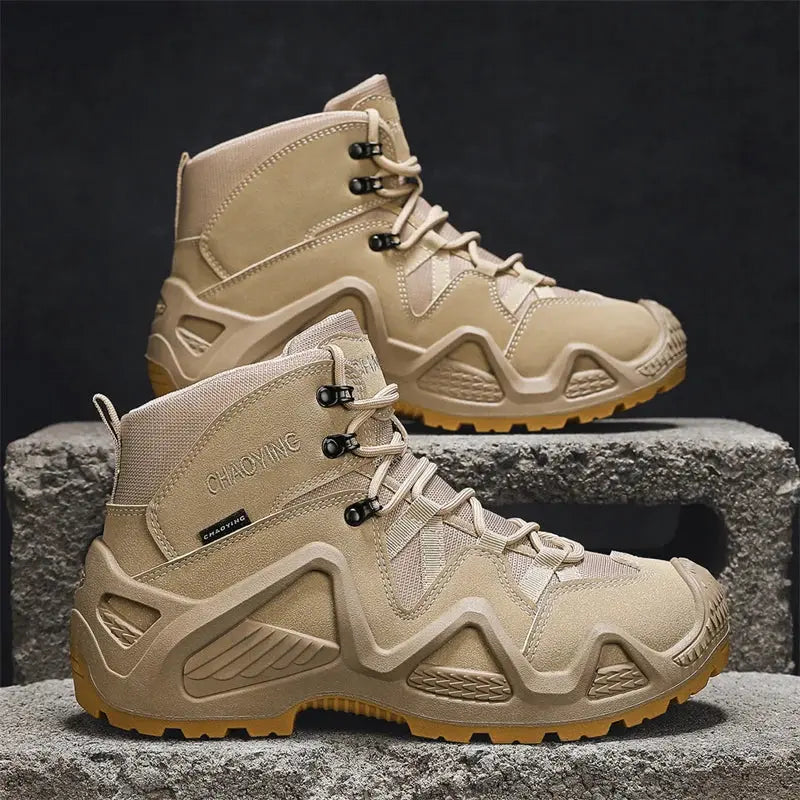 Ethan – Waterproof Tactical Boots for Men with Adjustable Straps for Combat & Outdoor Activities Size 7-12 0