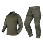 Maya – Tactical G3 Combat Suit with Knee Pads in Ranger Green, Adjustable Fit, Sizes S-XXL 0