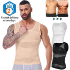 Caden - Breathable Men's Compression Tank Top With Tummy Control For Fitness And Everyday Wear 0