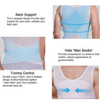 Caden - Breathable Men's Compression Tank Top With Tummy Control For Fitness And Everyday Wear 1