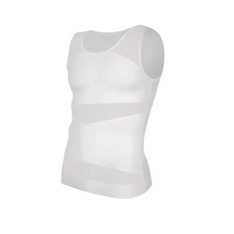 Caden - Breathable Men's Compression Tank Top With Tummy Control For Fitness And Everyday Wear 7