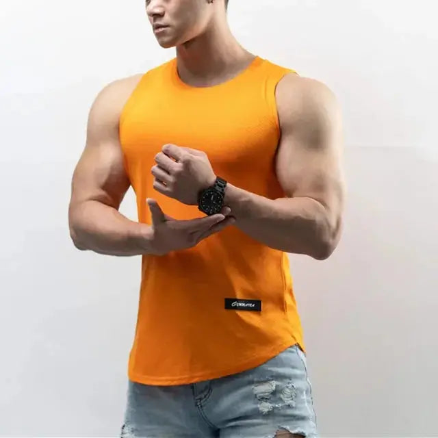Caden - Breathable Men's Tank Top With Quick-Drying Mesh For Gym And Running 10