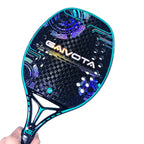 Ava – 12K Carbon Fiber Beach Tennis Racquet with Protective Backpack for Advanced Play 1