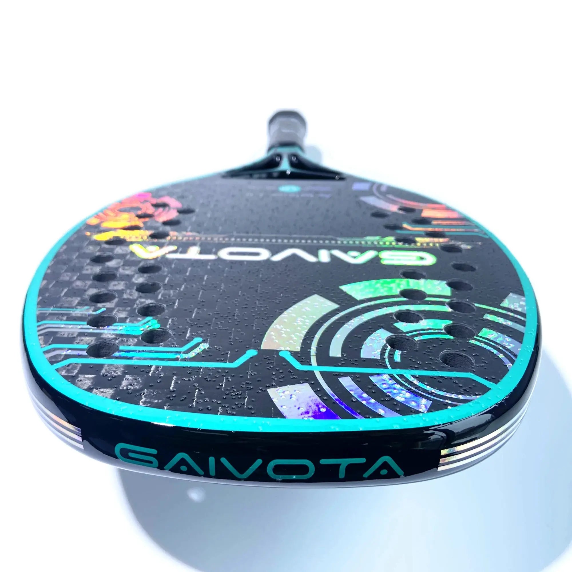 Ava – 12K Carbon Fiber Beach Tennis Racquet with Protective Backpack for Advanced Play 3