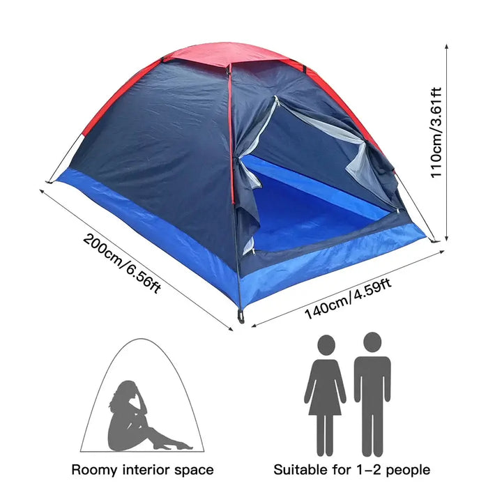 Mia – Lightweight 2-Person Camping Tent with Easy Setup & Carry Bag for Outdoor Adventures 5