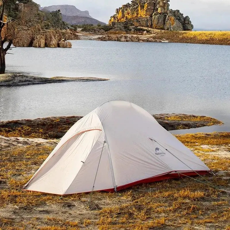 SwiftPeak – Ultralight Double Layer Camping Tent for 2-3 Persons with Durable 20D Nylon and Easy Setup
