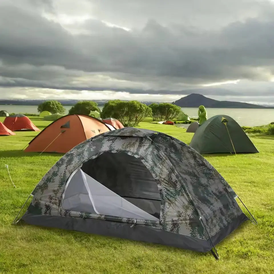 MunaWear - Tents & Hammocks - Mia – Ultralight Pop Up Camping Tent for 1-2 Persons with UV Protection & Easy Setup - 200x150 cm (1 Person)