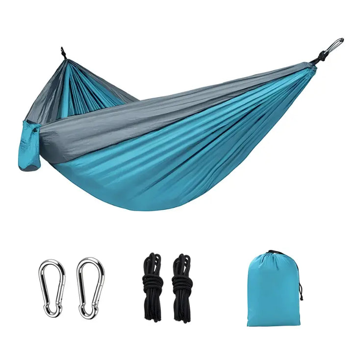 MunaWear - Tents & Hammocks - Outsphere – Portable Outdoor Camping Hammock with High-Strength Nylon, Supports Up to 300Kg - 