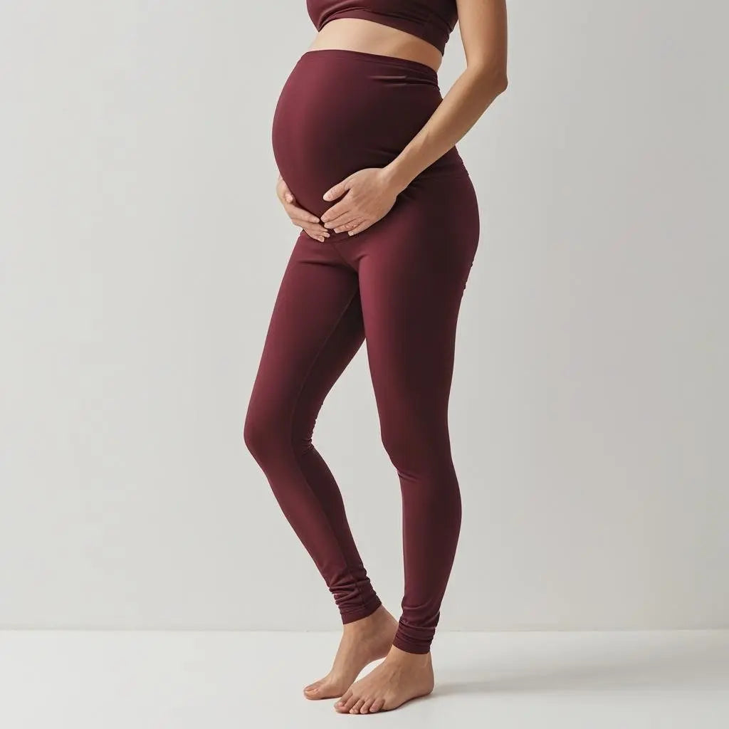 MunaWear Tights & Leggings Bella - Maternity leggings with High Waist and Buttersoft Fabric