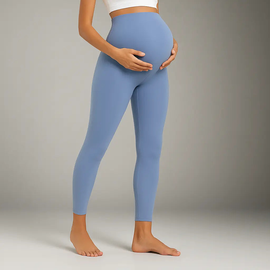 MunaWear - Tights & Leggings - Bella - Maternity leggings with High Waist and Buttersoft Fabric - 