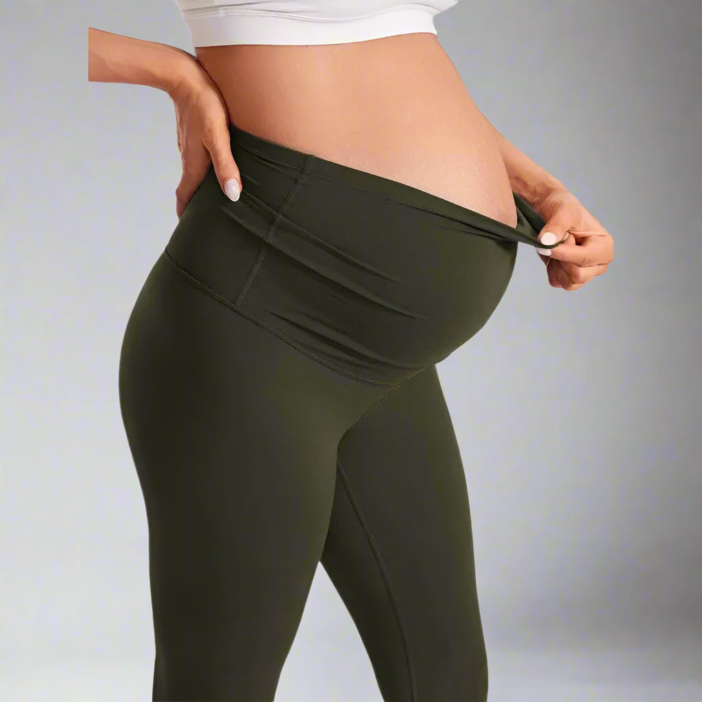 MunaWear  Tights & Leggings  Bella - Maternity leggings with High Waist and Buttersoft Fabric