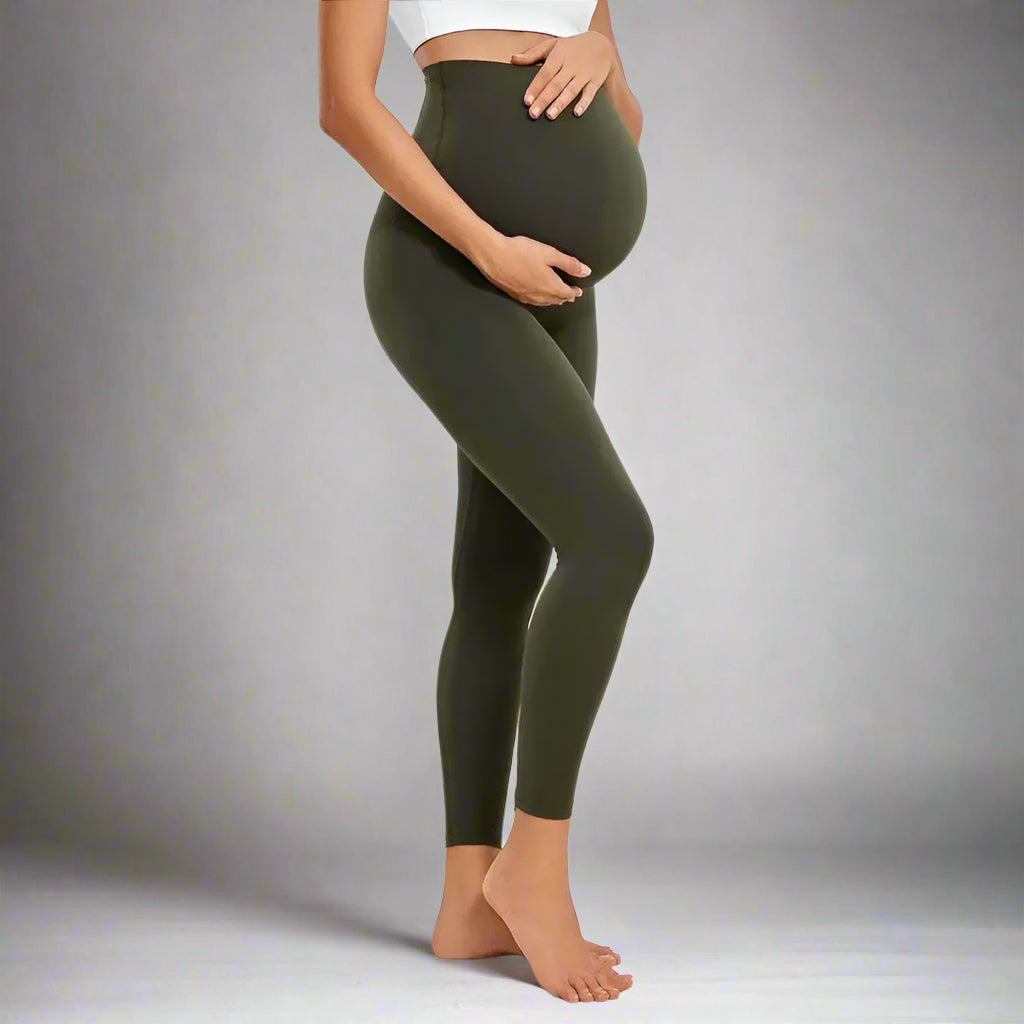 MunaWear  Tights & Leggings  Bella - Maternity leggings with High Waist and Buttersoft Fabric