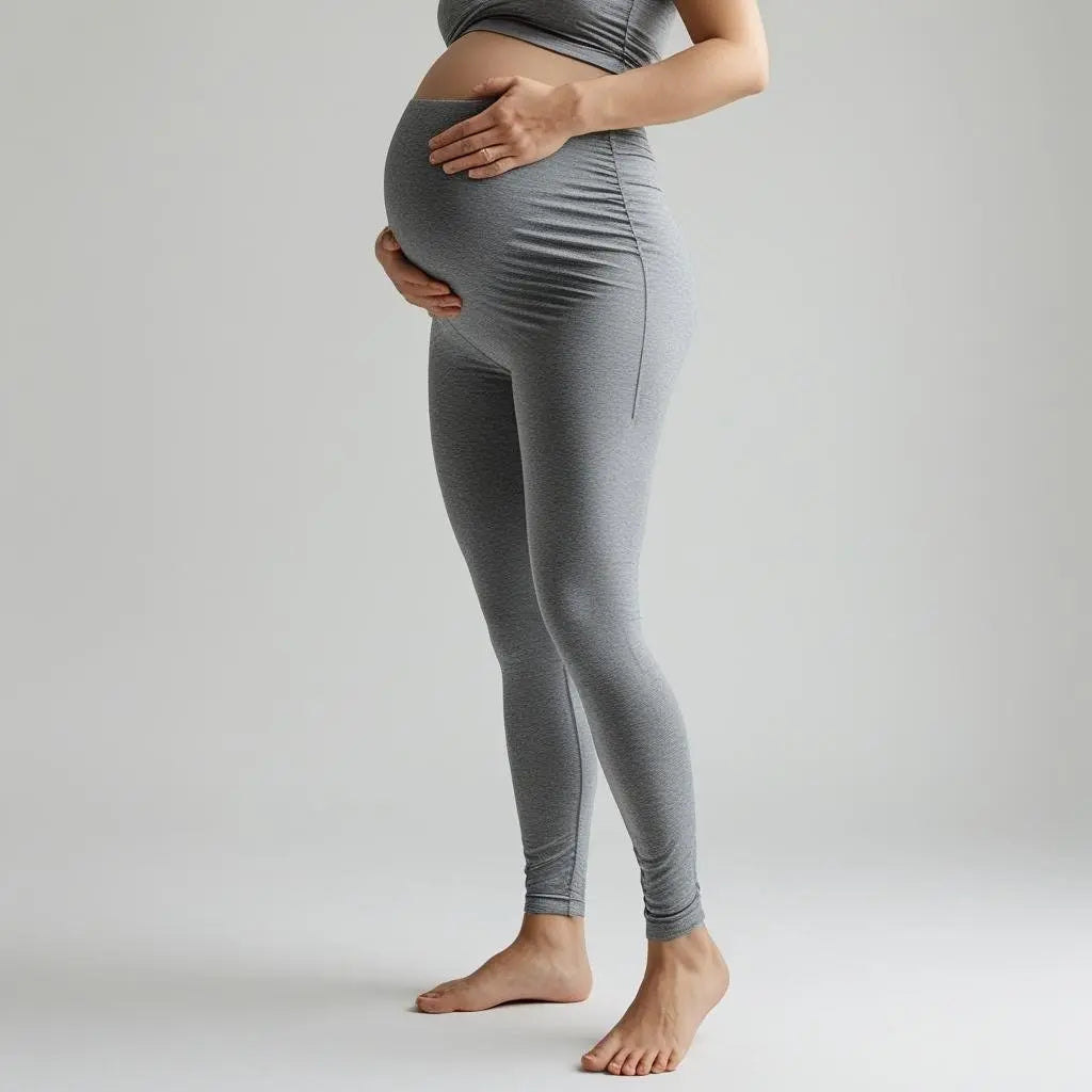 MunaWear Tights & Leggings Bella - Maternity leggings with High Waist and Buttersoft Fabric