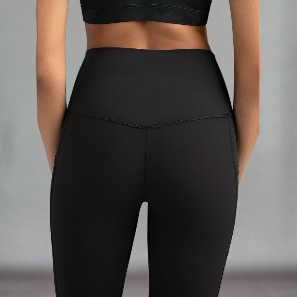 MunaWear  Tights & Leggings  Luna - Women's High Waist Yoga Legging 7/8 Length with Pockets