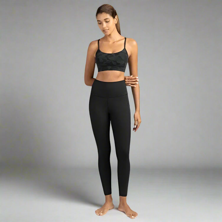 MunaWear  Tights & Leggings  Luna - Women's High Waist Yoga Legging 7/8 Length with Pockets