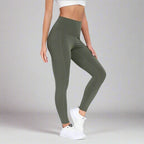 MunaWear  Tights & Leggings  Luna - Women's High Waist Yoga Legging 7/8 Length with Pockets