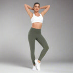 MunaWear  Tights & Leggings  Luna - Women's High Waist Yoga Legging 7/8 Length with Pockets