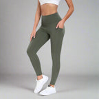 MunaWear  Tights & Leggings  Luna - Women's High Waist Yoga Legging 7/8 Length with Pockets