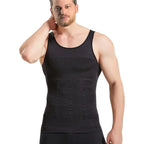 Brent – Slimming Body Shaper Vest for Men with Back Support & Compression Fit
