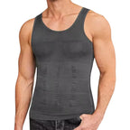 Brent – Slimming Body Shaper Vest for Men with Back Support & Compression Fit