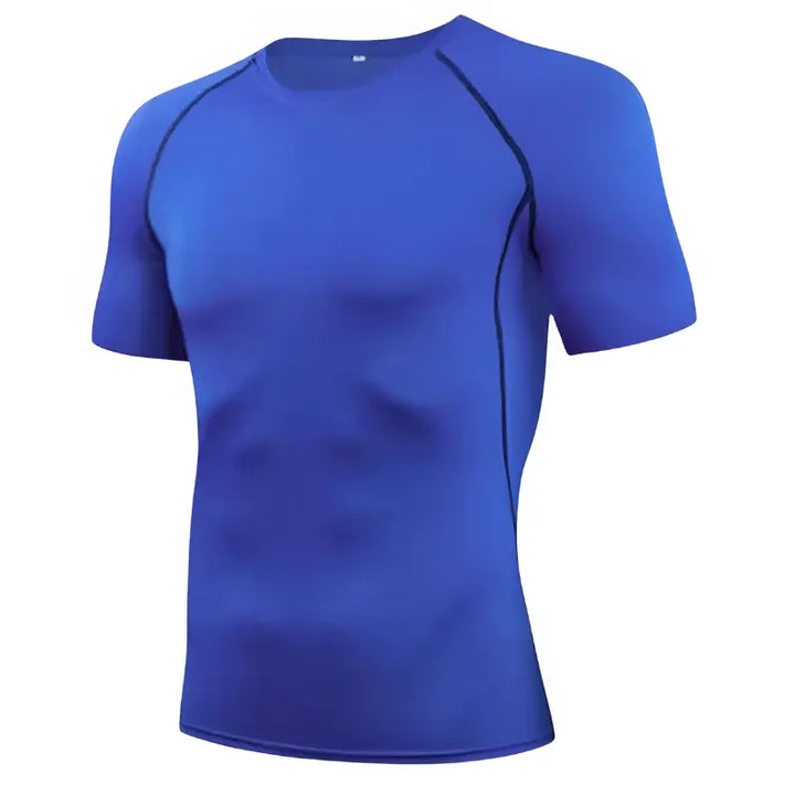 MunaWear - Tops & T-Shirts - Caleb – Men's Compression T-Shirt for Outdoor Training & Fitness Activities, Breathable Fabric - 