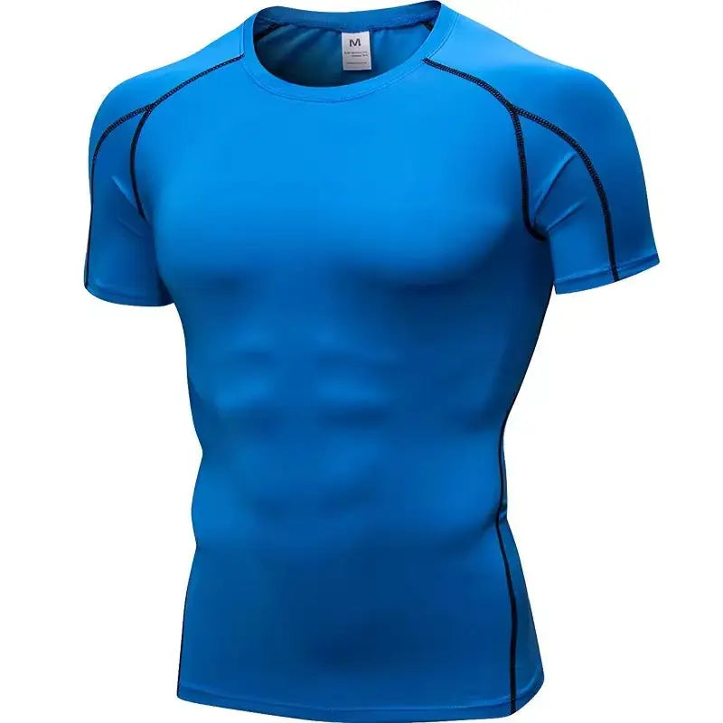 Ethan – Men's Compression T-Shirt for Outdoor Training & Fitness Activities, Breathable Fabric