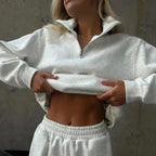 MunaWear - Tracksuits - Brielle – Stylish Women's Tracksuit Set Relaxed Oversized Fit - 