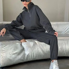 MunaWear - Tracksuits - Brielle – Stylish Women's Tracksuit Set Relaxed Oversized Fit - 