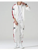 Caden - Sporty Men's Tracksuit Set With Full-Zip Jacket And Jogger Pants For Active Days 4