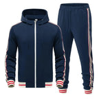 MunaWear - Tracksuits - Caden - Sporty Men's Tracksuit Set With Hoodie And Joggers For Casual Wear - 