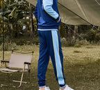 Caden - Stylish Men's Tracksuit Set With Colorblock Design For Active Lifestyle 10