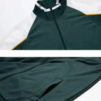 MunaWear - Tracksuits - Caden - Stylish Men's Tracksuit Set With Colorblock Design For Active Lifestyle - 